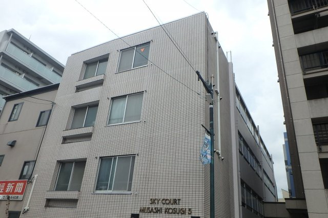 スカイコート武蔵小杉第５の外観|ＲＣ構造の分譲賃貸マンション☆