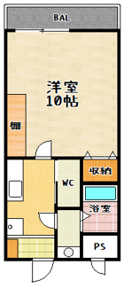 【間取り】 | ボヌール小野