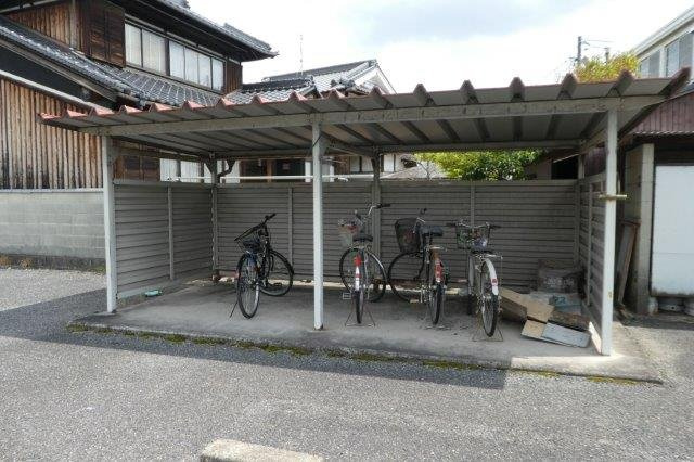 倉敷市船穂町船穂のアパートのその他共用部分|自転車置き場