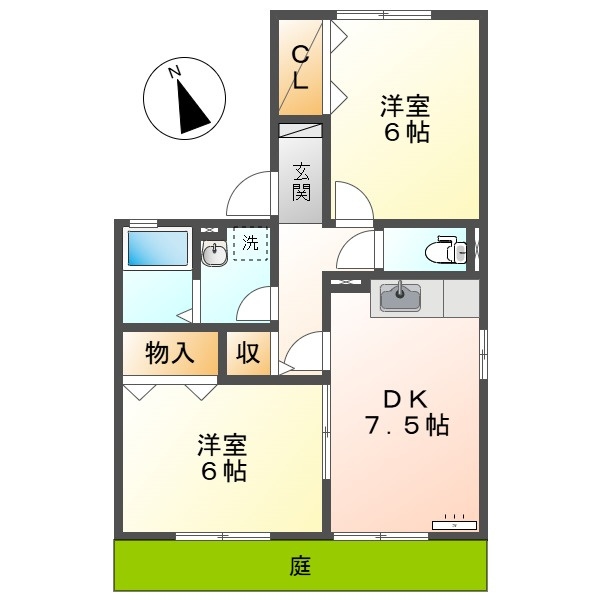 プロミネンスの間取り