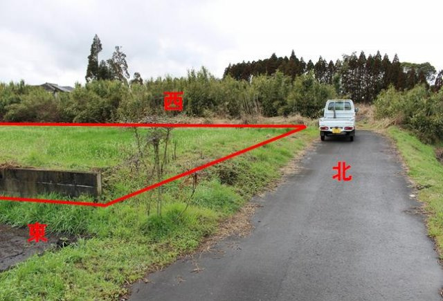 都城市山田町中霧島の売地の外観