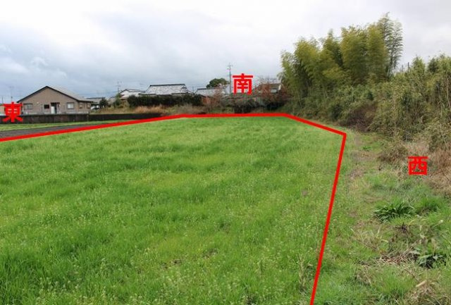 都城市山田町中霧島の売地の外観