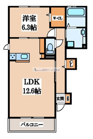 【間取り】 | ルアーナA棟