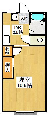 【間取り】 | 薮内ハイツ
