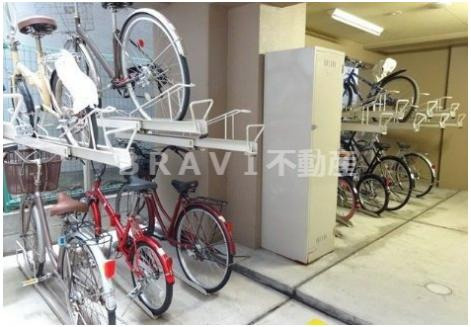 アスティオン大手通　BRAVI不動産のその他共用部分|【アスティオン大手通】駐輪場