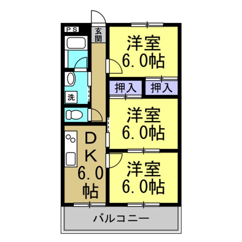 ハイツジョイアの間取り