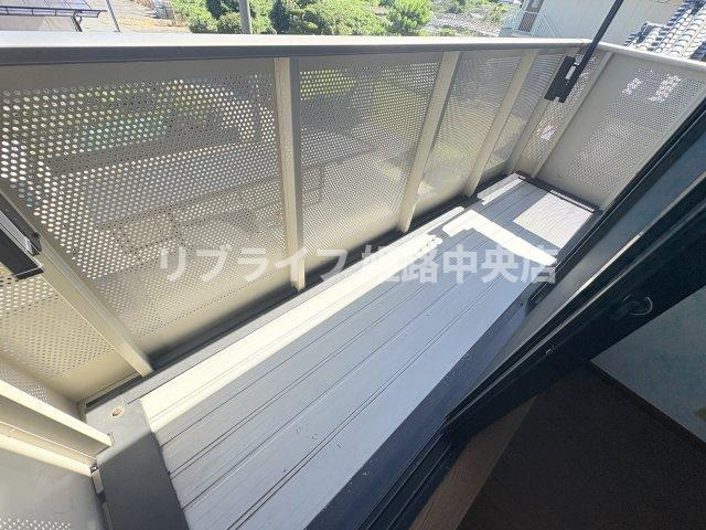 ピュアハイムのバルコニー