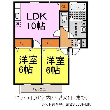 ピュアハイムの間取り