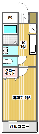クレステージ柏の間取り