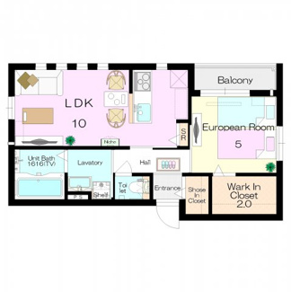 【間取り】 | Casa 華