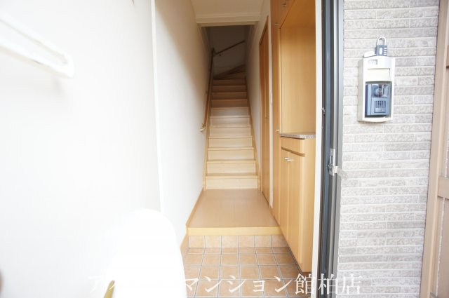 ラ　ポワールⅡの玄関