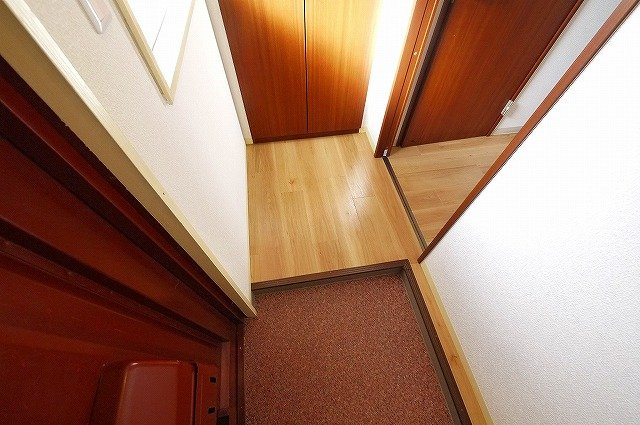井田マンションの玄関|シンプルで使いやすい玄関です