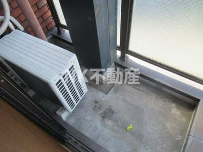 【バルコニー】 | ビリーヴドゥーエ（河内花園賃貸） | お洗濯にも便利なバルコニー付き