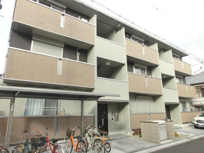 【外観】 | Ｄ－ｒｏｏｍ西田辺 | D-room西田辺　軽量鉄骨造　3階建