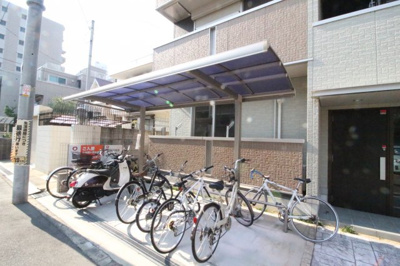 【その他共用部分】 | Ｄ－ｒｏｏｍ西田辺 | 駐輪場