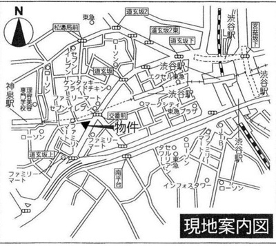 【地図】 | 道玄坂スクエア | 道玄坂スクエア