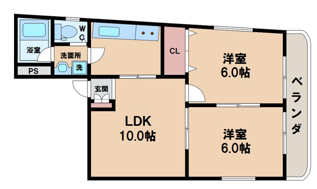 【間取り】 | ひかり第３ビル