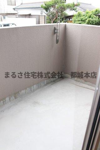 イーストリッツのバルコニー