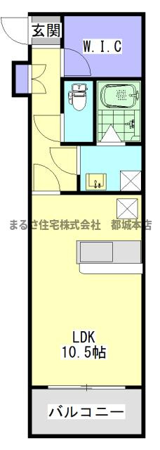 イーストリッツの間取り