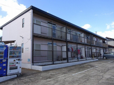 【外観】 | ネオグリーンコーポＢ | ネオグリーンコーポＢ　軽量鉄骨造2階建て