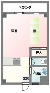 【間取り】 | 赤畑アパート | 赤畑アパート★那覇市壷川エリア