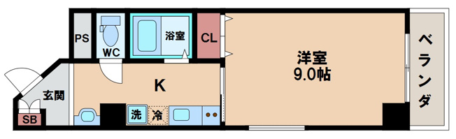 【間取り】 | ナチュレ阿倍野