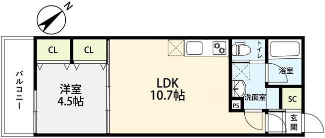 【間取り】 | グランフォート八潮
