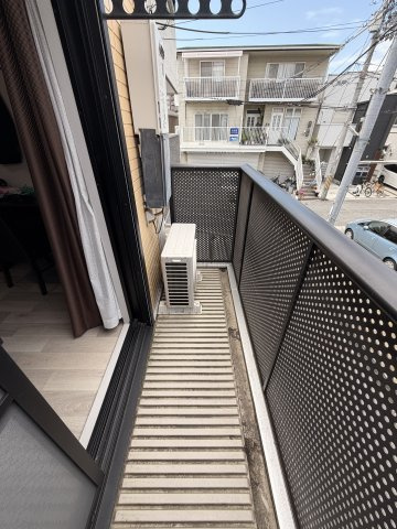 ブロスハイツ住吉本町のバルコニー