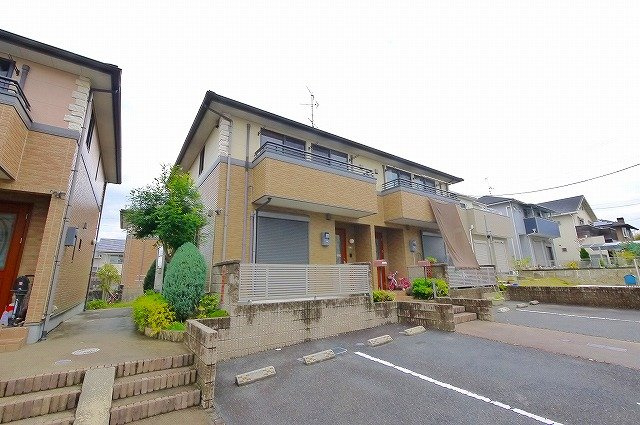 ベルデュール　クニミ　Ｄ棟の外観|外観もきれいです