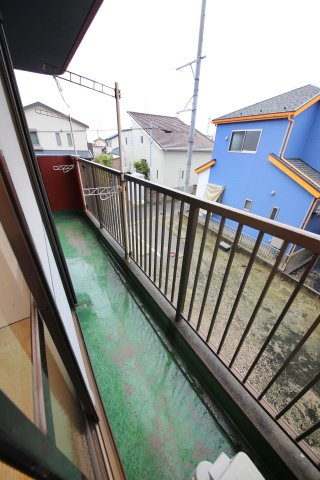 ヴィラヴィスタのバルコニー