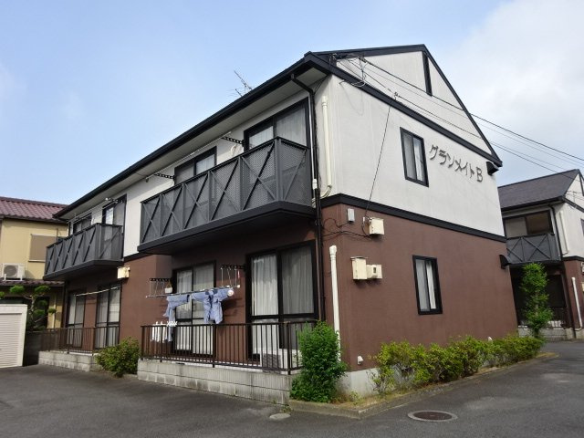 倉敷市水江のアパートの外観