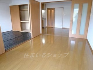 広島市安佐北区深川５丁目の賃貸マンションの居間・リビング