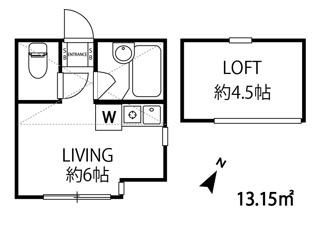 【間取り】 | リヴェール鶴ヶ峰