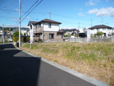 【前面道路含む現地写真】 | 大津市仰木の里東1丁目7-12　分譲地