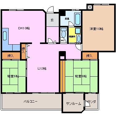 【間取り】 | ロイヤル東海川原町
