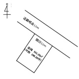 米沢市通町2丁目　土地の画像