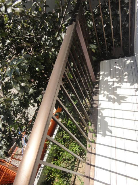 五月苑のバルコニー