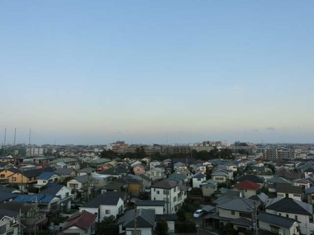 コスモ津田沼グレイスシティーＡ棟　船橋市飯山満町２丁目の展望|最上階８階部分につき眺望良好