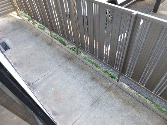 セジュール松原のバルコニー