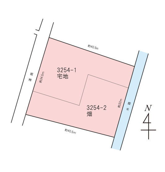 【土地図】 | 玉野市山田　土地