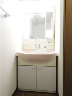 ヴェルジュ薬院の独立洗面台|ヴェルジュ薬院(1LDK）
居住中のため別号室タイプです