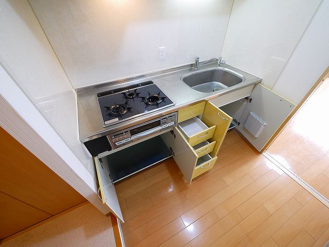 OMマンション東生駒のキッチン|キッチンです