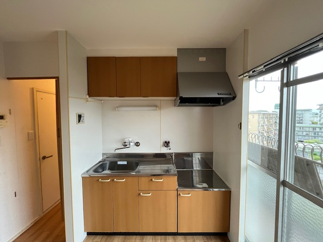 狭山遊園ハイツ5号棟のキッチン