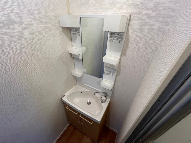 狭山遊園ハイツ5号棟の独立洗面台