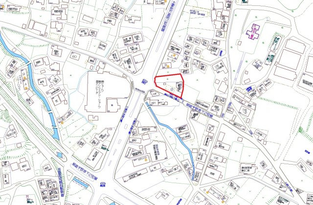児島稗田町　事業用借地の地図