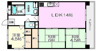 【間取り】 | グランドールコーエー