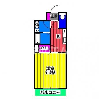【間取り】 | プレジールカヤシマ弐番館 | プレジールカヤシマ弐番館の間取り