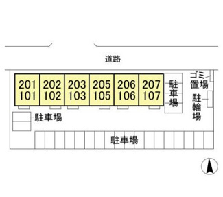 【駐車場】 | 配置図♪