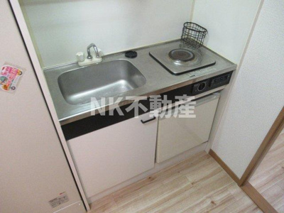 【キッチン】 | ロンモンターニュ小阪（河内小阪賃貸） | きれいなキッチンです