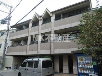 【外観】 | ロンモンターニュ小阪（河内小阪賃貸） | 落ち着いた雰囲気の外観です